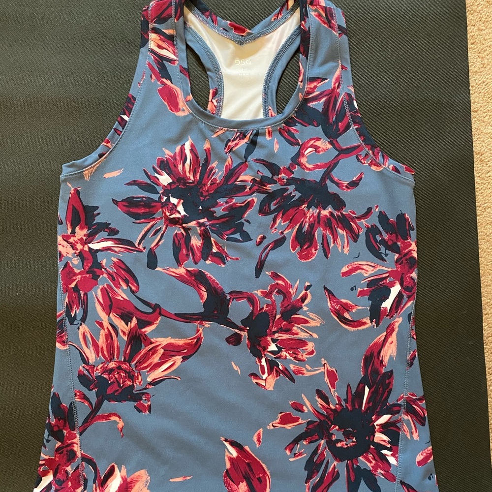 DSG floral racerbank tank